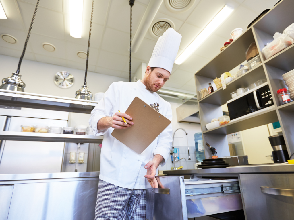 Examples of assets and liabilities in restaurant