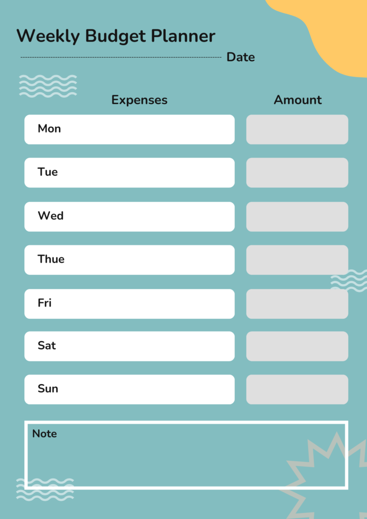 Monthly Budget Planner 2