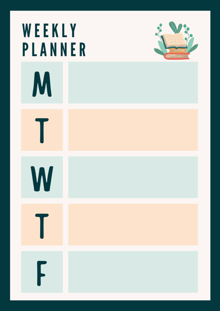 Weekly Budget Planner 1